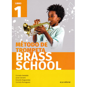 Método de Trompeta Brass School 1 (Spanish)